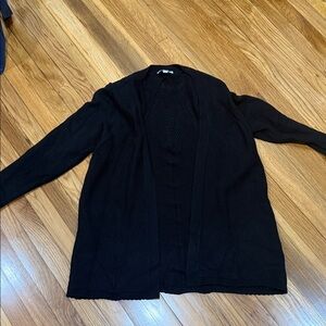 Magaschoni Black Cardigan Sweater